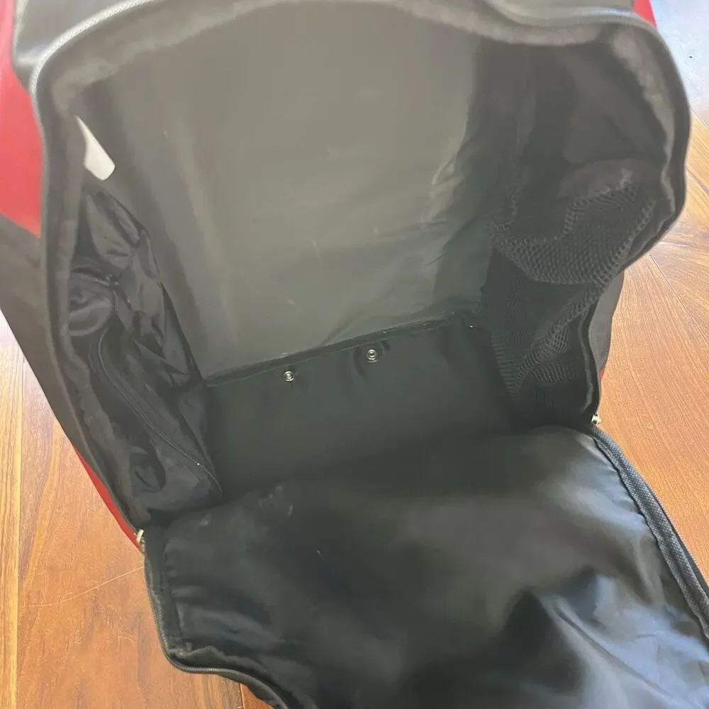 Vintage Starter Backpack 90's Red & Black School Gym Sports Bag